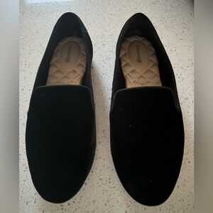 Birdies The Starling Black Suede Flats Size 9